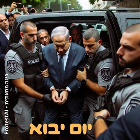 The Photo Of Prime Minister Netanyahus Arrest Is A Product Of