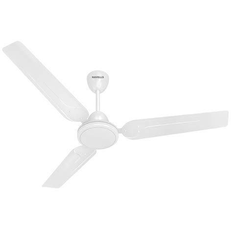 buy havells aeroking es  white ceiling fan    price  india