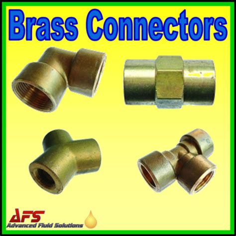 Enots Metric Imperial Brass Compression Pipe Connector Fitting Norgren