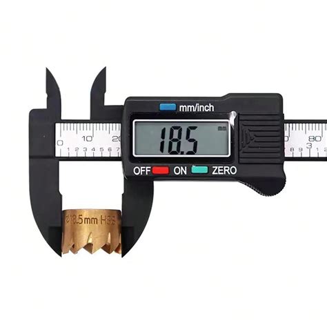 1pc 150mm 6 Inch Carbon Fiber Dial Vernier Caliper Lcd Digital Ruler Electronic Carbon Fiber