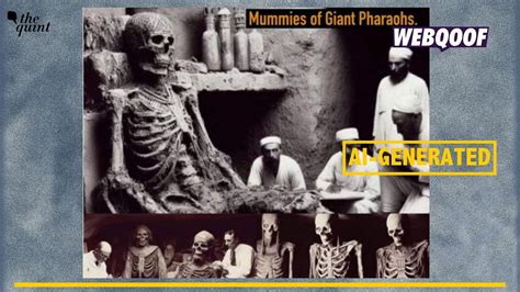 Fact-Check | AI-Generated Images Passed off as Visuals of Mummies of ...