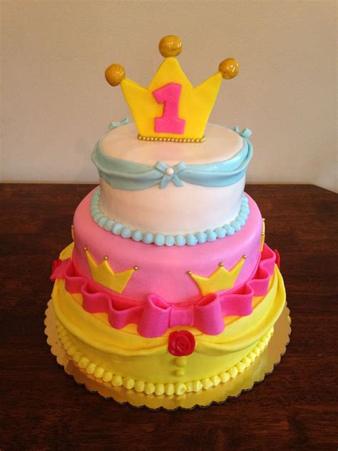 Disney Princess First Birthday Cake Disney Princess Birthday Cakes