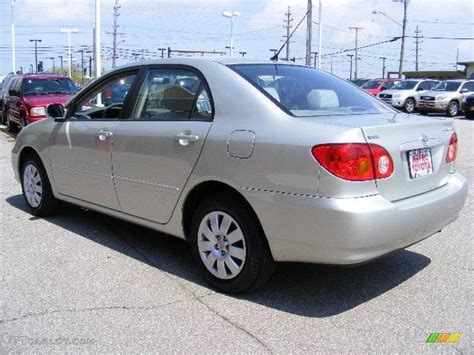 2003 Lunar Mist Metallic Toyota Corolla Le 8525414 Photo 5 Gtcarlot