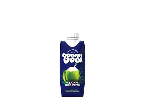 Água de Côco Nosso Côco 330ml Distribuidora Ouro Fino