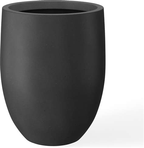 Amazon Kante H Natural Concrete Tall Planter Large Outdoor