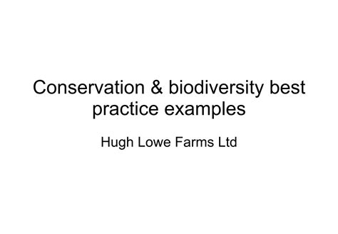 Biodiversity Ppt