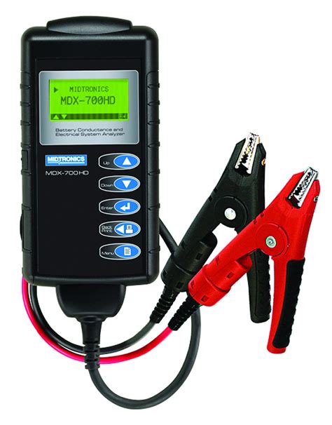 Mdx 700 Hd Battery Conductance And Electric System Analyzer Vehicle Service Pros