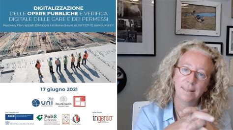 Sara Valaguzza Su Digitalizzazione BIM Gare Pubbliche E PNRR 17