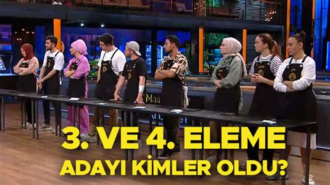 MASTERCHEF ELEME ADAYLARI KİMLER OLDU dün akşam 12 Temmuz potaya kim