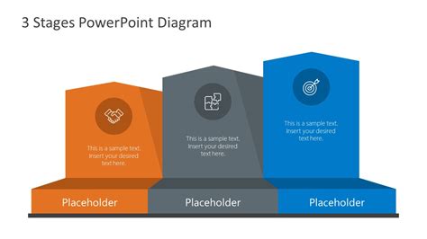 3 Stage Powerpoint Template Slidemodel