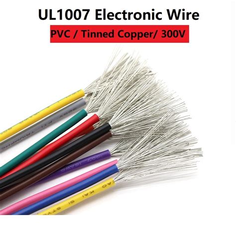 Ul1007 16 18 20 22 24 26 28 30AWG สายไฟฟ าพวซฉนวนสายทองแดงกระป