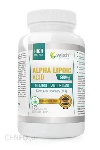 Wish Alpha Lipoic Acid Mg Metabolic Antioxidant Kwas Alfa Liponowy