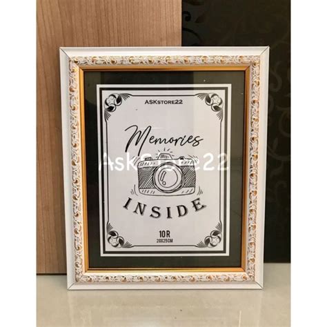 Jual Bingkai Frame Foto Ukuran 8 R 10 R 20 Cm X 25 Cm Shopee