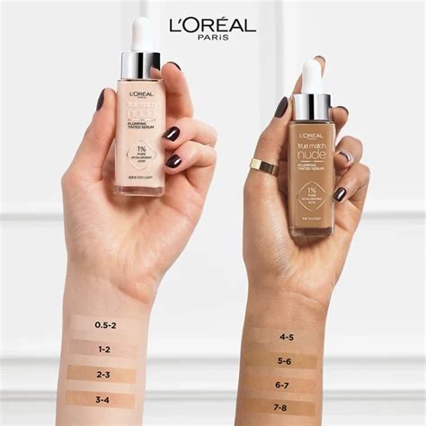 L Oréal Paris True Match Nude Plumping Tinted Serum ml Medium