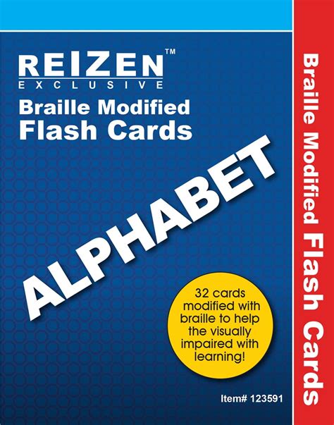 Alphabet Flash Braille Cards - Walmart.com