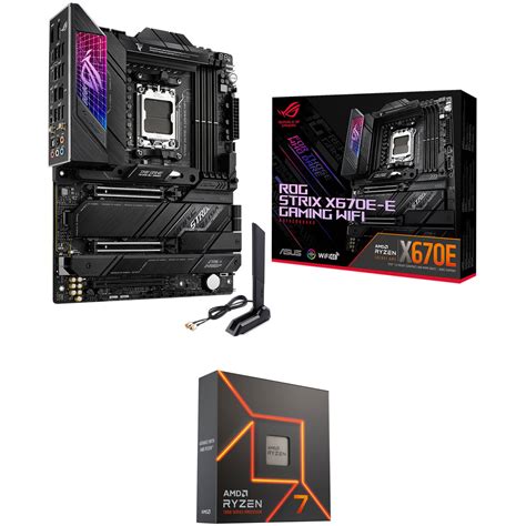 AMD Ryzen 7 7700X 4 5 GHz 8 Core Processor ASUS ROG STRIX