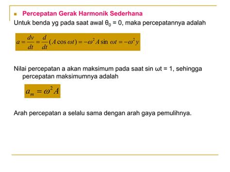 Gerak Harmonik Sederhanappt