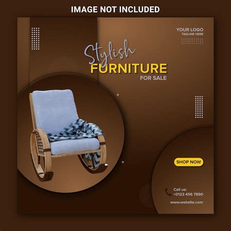 Premium Vector Furniture Sale Promotion Banner Template