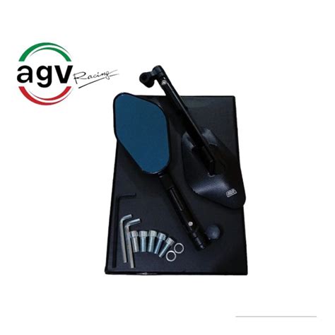 Jual Agv Spion Octagon Black Series Full Cnc Blue Mirror Universal