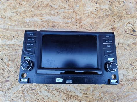 WYŚWIETLACZ EKRAN MONITOR RADIO VW GOLF 7 PASSAT 3G0919605B za 300 zł z