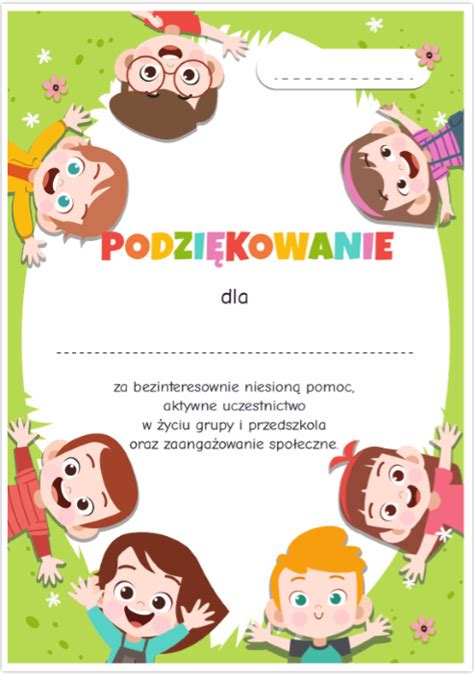 Social Trends Podziekowanie Dla Rodzicow I Nauczyciela Przedszkole Html