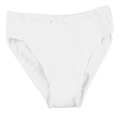 6 Pack Bikini Juvenil 100 Algodón Ultra Comoda MercadoLibre