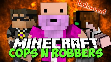 Minecraft Cops N Robbers HALLOWEEN EDITION W SkyDoesMinecraft More