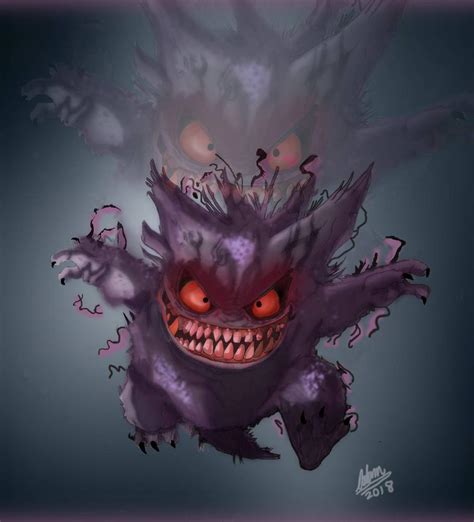 Realistic Gengar by adamgipsonn on DeviantArt