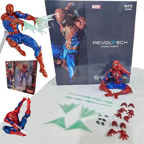 Marvel Kaiyodo Revoltech Amazing Yamaguchi Spider Man Ver