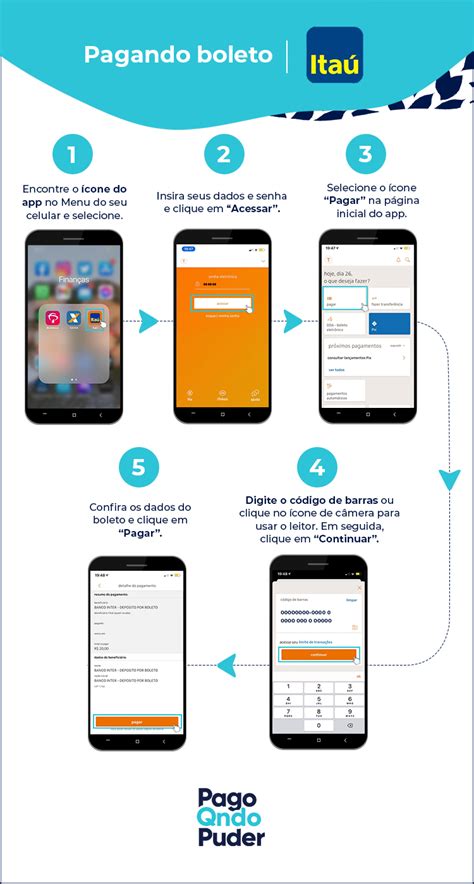 Como Pagar Boleto No Aplicativo Do Itaú Blog Acerto