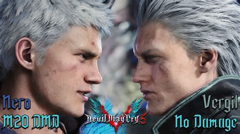 Devil May Cry Nero Vs Vergil M Dmd No Damage The Final