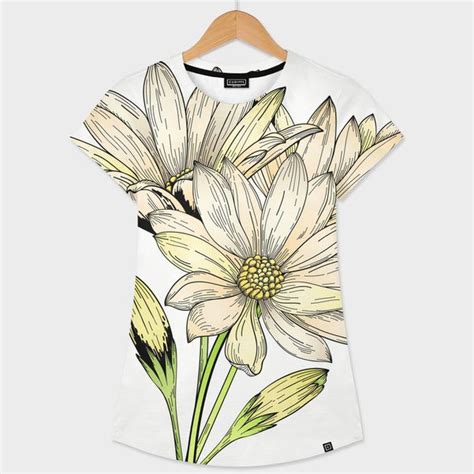 Daisy Flower T Shirts For Women Clothes For Women Faded Exclusive