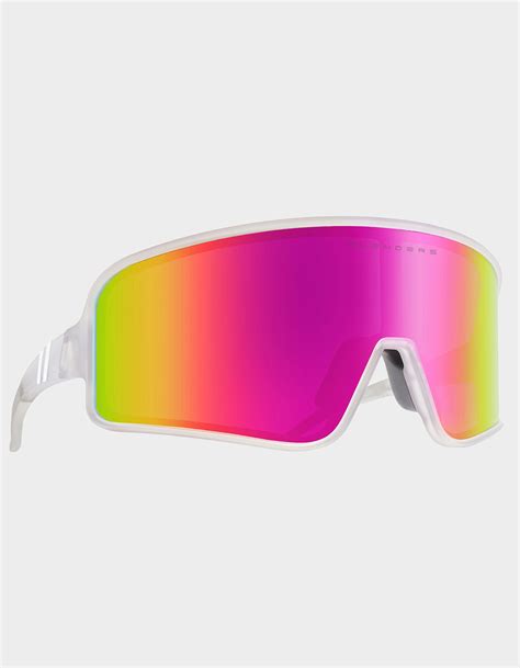 BLENDERS EYEWEAR Eclipse Polarized Sunglasses - SILVER/PINK | Tillys