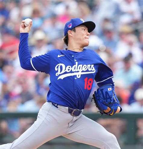 ドジャース山本由伸のデビュー戦、ロバーツ監督の評価は「エキサイティングな時間」 Mlb写真ニュース 日刊スポーツ