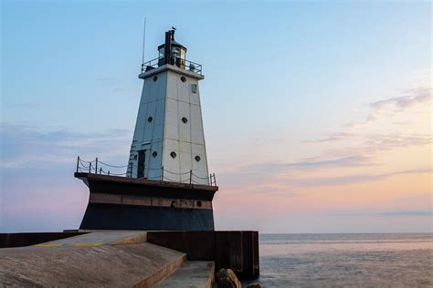 Ludington MI Pier Lighthouse 6 Photograph by John Brueske - Fine Art ...