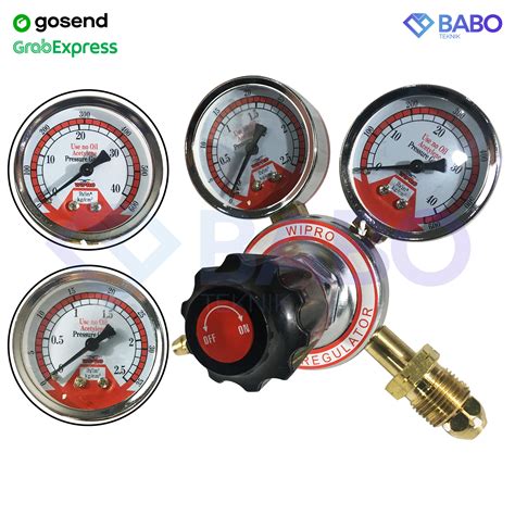 Regulator Acetylene Wipro Ar 03 Regulator Las Asetilin Acetilin Las