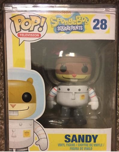 Sandy Cheeks Funko Pop Spongebob Squarepants W Hard Protector Good Condition 1965323235