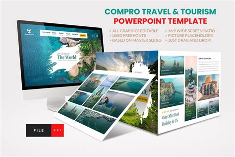 Company Profile Travel And Tourism Powerpoint Template Por Artstoreid