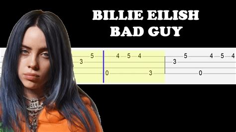 Billie Eilish Bad Guy Easy Ukulele Tabs Tutorial Youtube