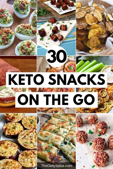 30 Quick And Easy Keto Snacks On The Go The Daily Spice