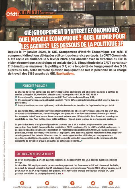 CFDT Cheminots Métiers de la circulation Informations syndicales