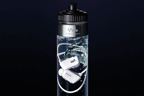 Sony Sells Waterproof Walkman in Bottles of Water - MIKESHOUTS