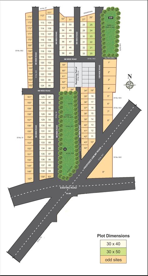site plan  apartment complex