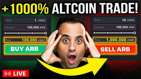 This Could Make You Rich Huge Arbitrum Trade Youtube