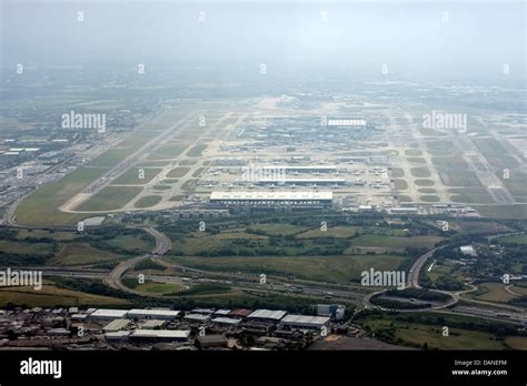 Aerial View Of London Heathrow Airport Stock Photo Royalty Free Image