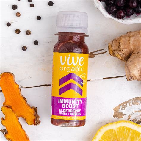 Vive Organic Immunity Boost Shot Natural Immune Support Little West