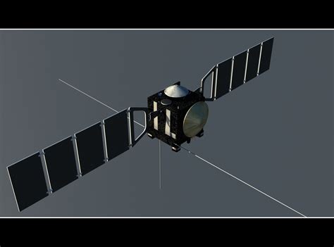 Mars Express Satellite 3D model | CGTrader