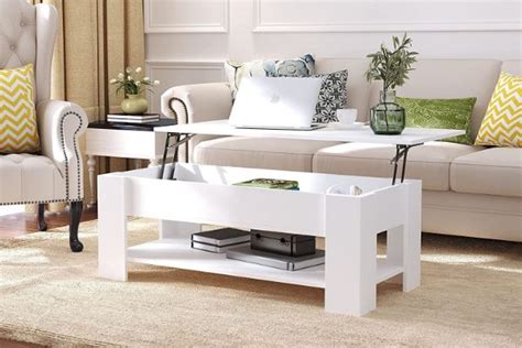 Lift Top Coffee Table White Atelier Yuwa Ciao Jp