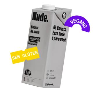 Leite Vegetal de Aveia Orgânico Integral L Nude