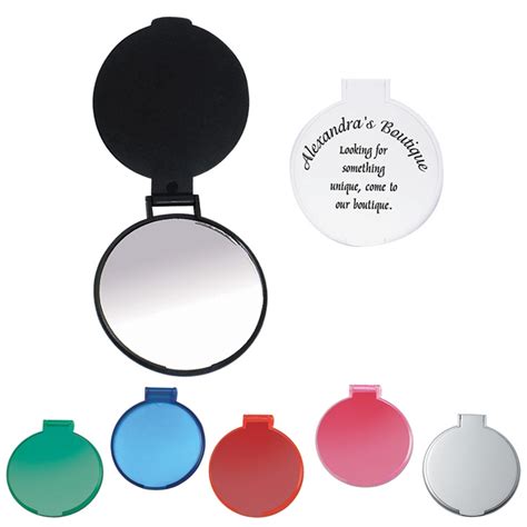 Customized Round Pocket Mirror Promotional Pocket Mirrors